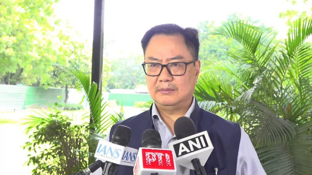 Dissent on Paper Leak Bill was “politically motivated”: Kiren Rijiju hails anti-paper leak, urges Opposition not to disrupt House