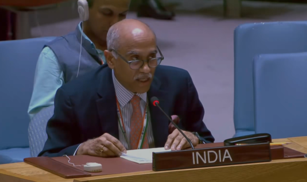 India at UNSC says “world’s focus on Strait of Hormuz” must not divert attention from Gaza