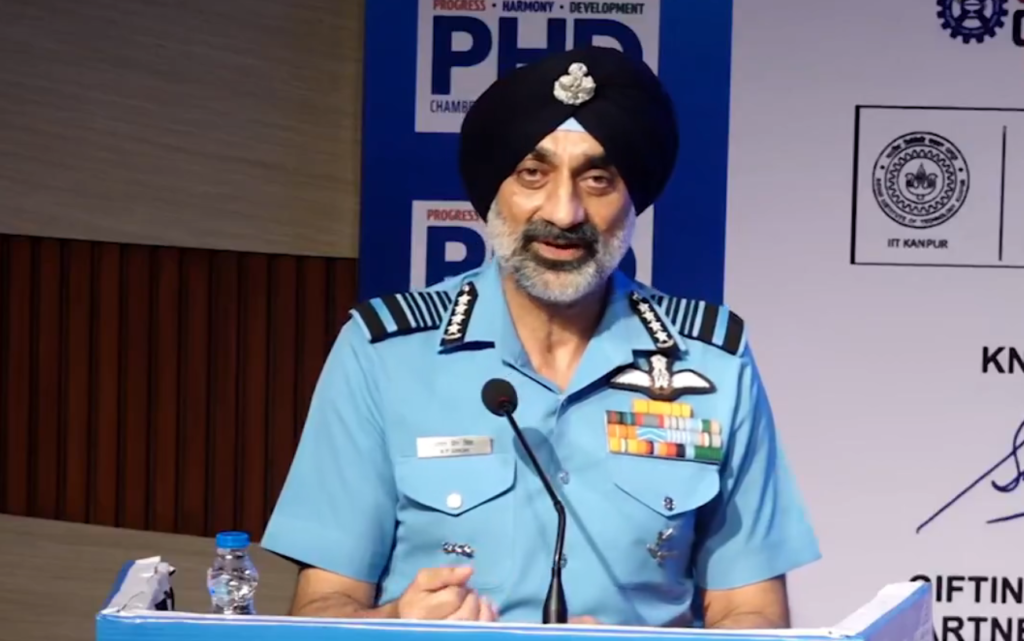 “Every brick should be developed in India”: IAF Chief pushes for true Atmanirbhar drone ecosystem