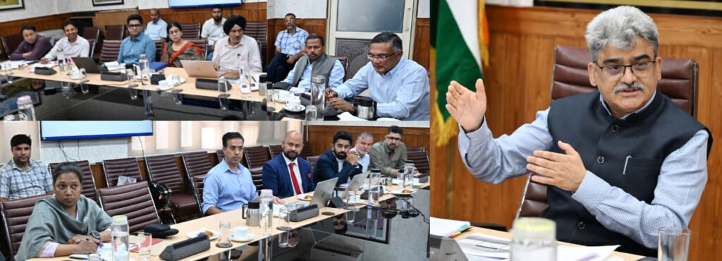 Chief Secretary assess the preliminary draft for Public-Private Partnership Policy