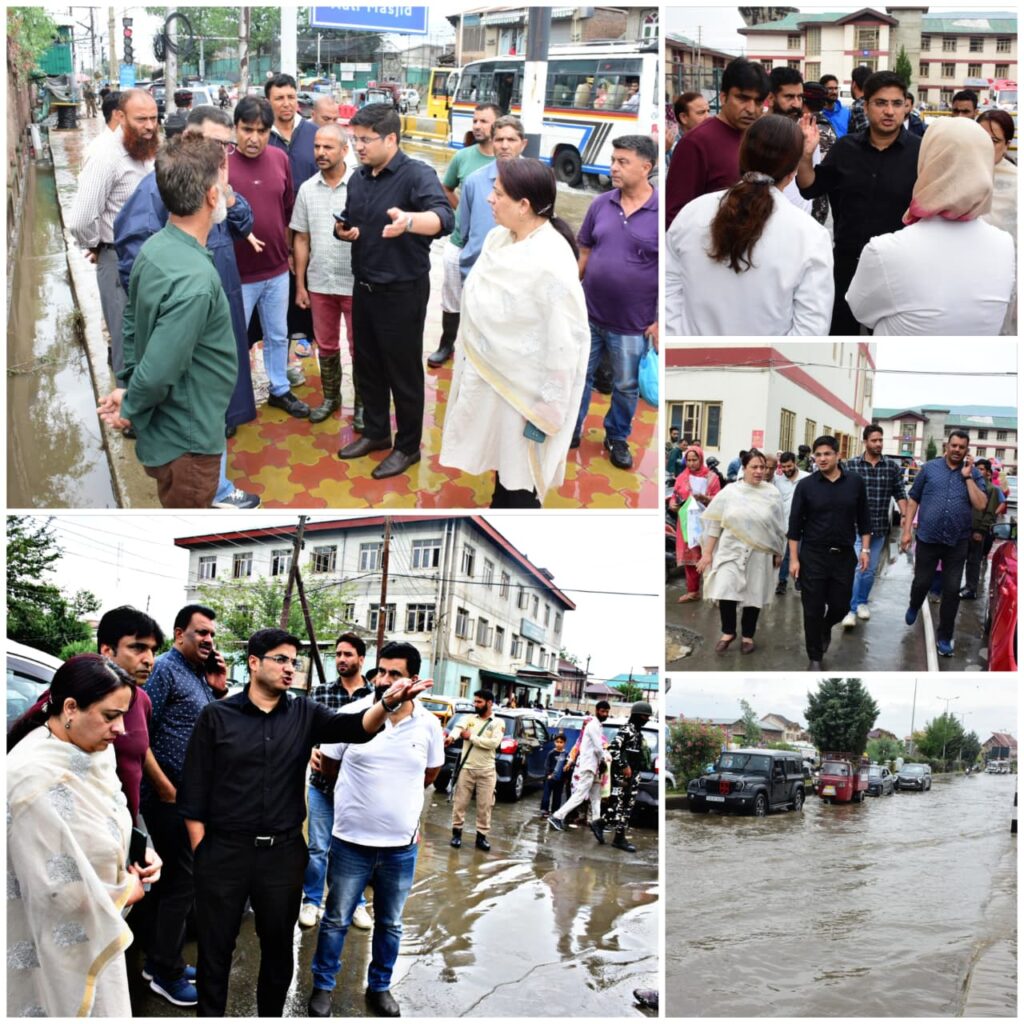Commissioner SMC conducts extensive City Tour to review waterlogging situation