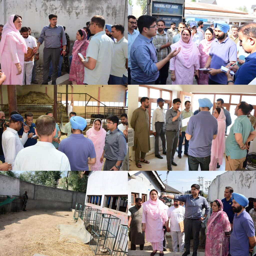 Commissioner SMC inspects Integrated Animal Birth Control Centre at Tengpora