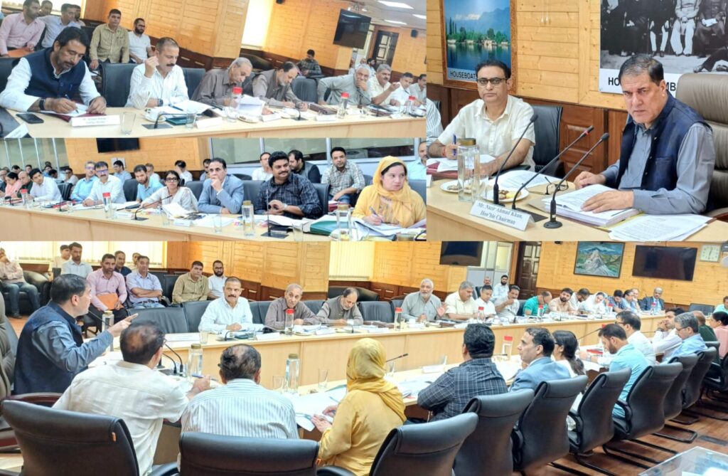 Committee on Estimates reviews functioning of Health & Medical Education department