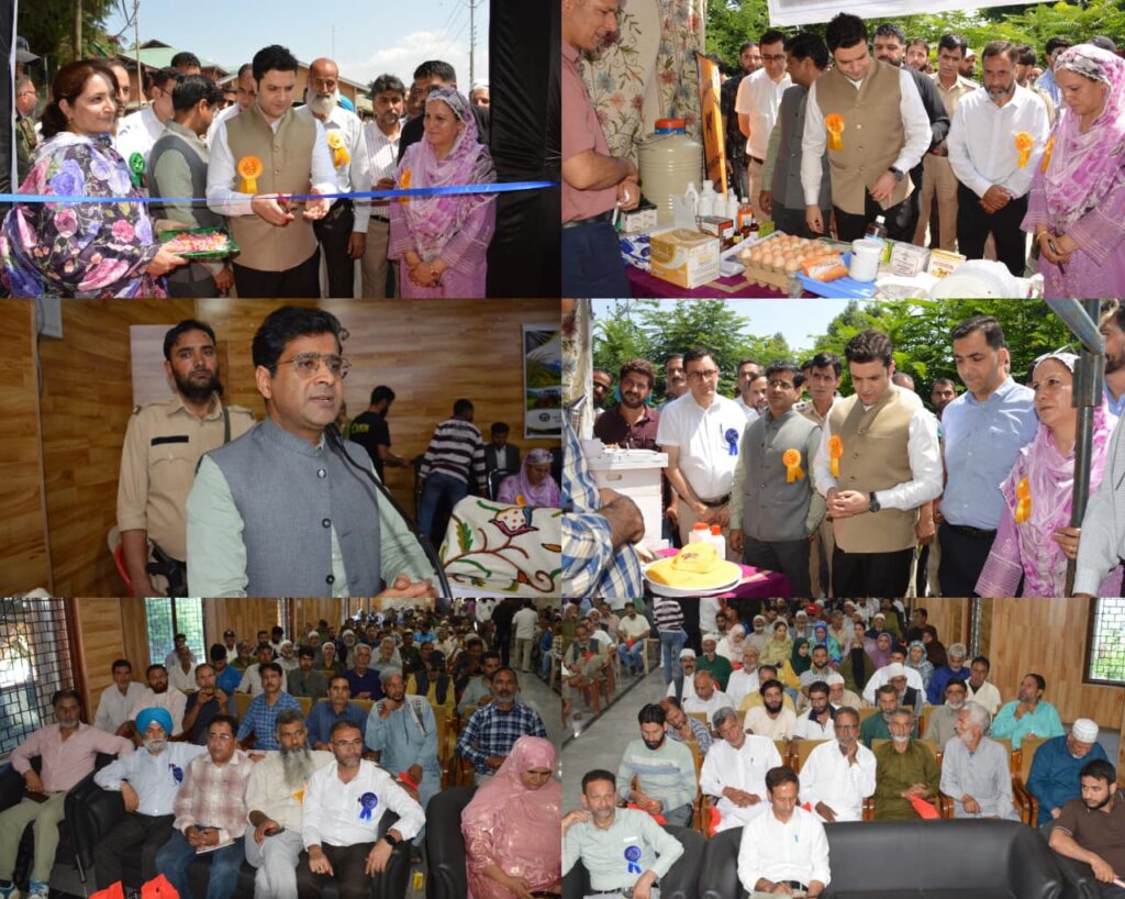 DC Budgam inaugurates day-long Kisan Mela, directs for maximum farmer outreach under government schemes