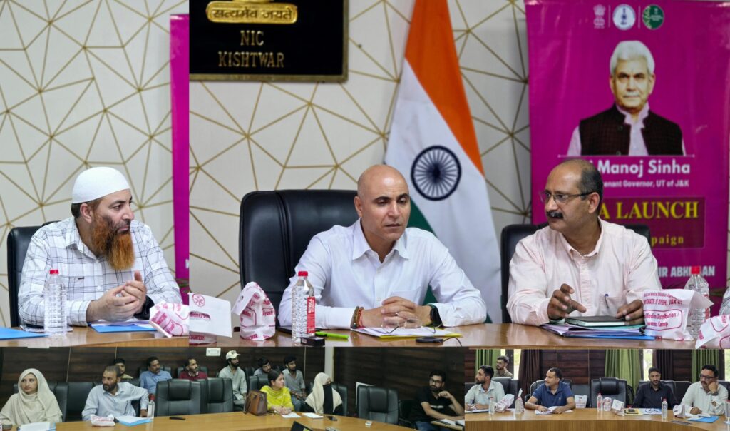 DC Kishtwar chairs review meeting of District AYUSH Society