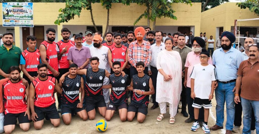 DC Samba inaugurates Inter-Block District Level Volleyball Tournament 2026 at Ramgarh
