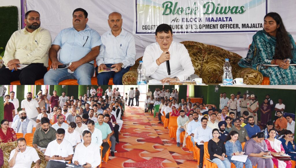 DC Udhampur holds public grievance redressal camp at Mansar