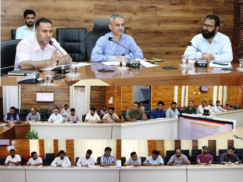 DDC Doda reviews preparation of Village Development Plans under PM-AJAY