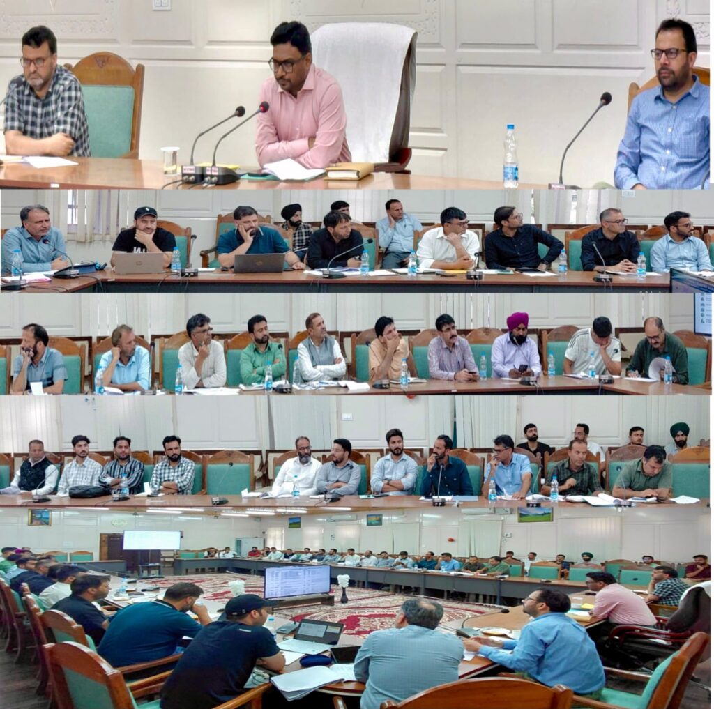 DDC Kupwara reviews progress under District CAPEX Budget 2026-27