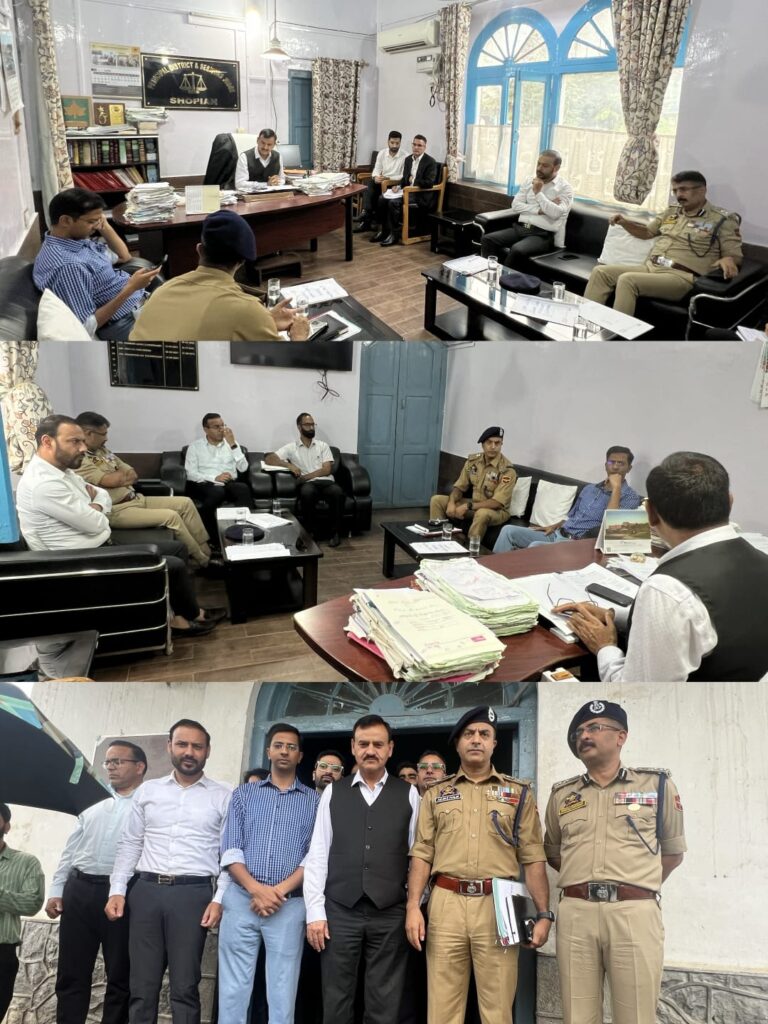 DLSA Shopian conducts 3rd UTRC Meeting