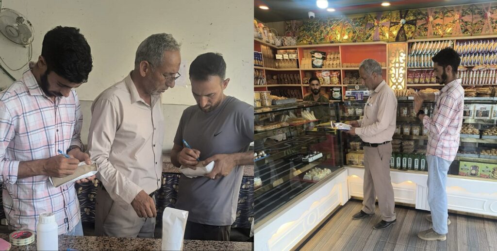 Food Safety Department intensifies market surveillance in Shopian