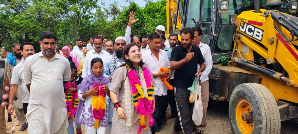 Devyani Rana Kickstarts PMGSY Restoration Works Across Nagrota, Thanks Center for 22 km New PMGSY Roads Worth Rs. 42.73 Crore