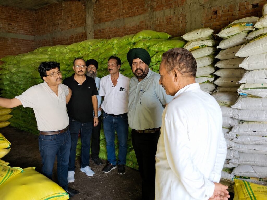 Joint inspection of Fertiliser and Pesticide Dealers conducted in Kathua District