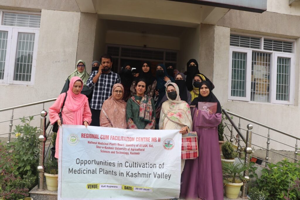 RCFC NR-II promotes Scientific Cultivation of Medicinal Plants through Awareness Programme at KVK Kupwara
