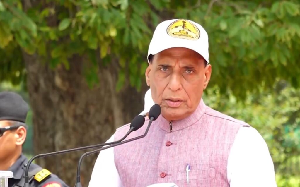 Kargil victory shows our resolve to respond with full might to any hostile gaze upon India: Defence Minister Rajnath Singh