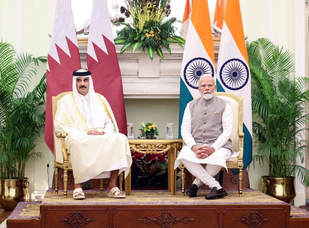 PM Modi, Qatar Amir reaffirm to strengthen Strategic Partnership during condolence call over Father Amir’s passing