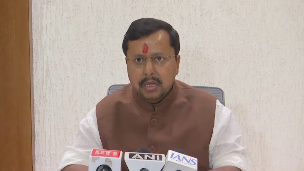 “Conduct displayed by Rahul Gandhi is unbecoming”: Nitin Nabin condemns Congress protest