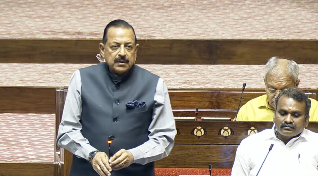Dr Jitendra updates RS about India’s first Human Space mission ‘Gaganyaan’