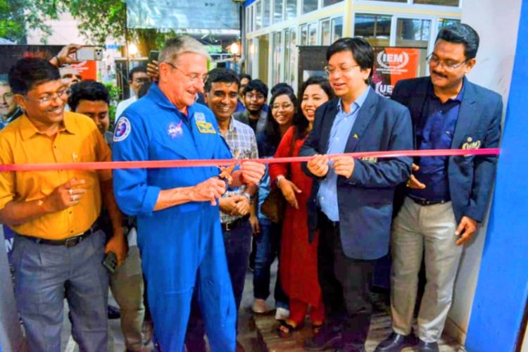 NASA Astronaut Dr. Donald A. Thomas Unveils IEM Innovation Park in Kolkata