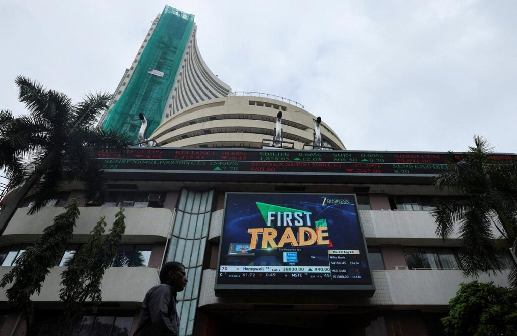 Markets climb in early trade on falling crude oil prices; RBI monetary policy decision awaited