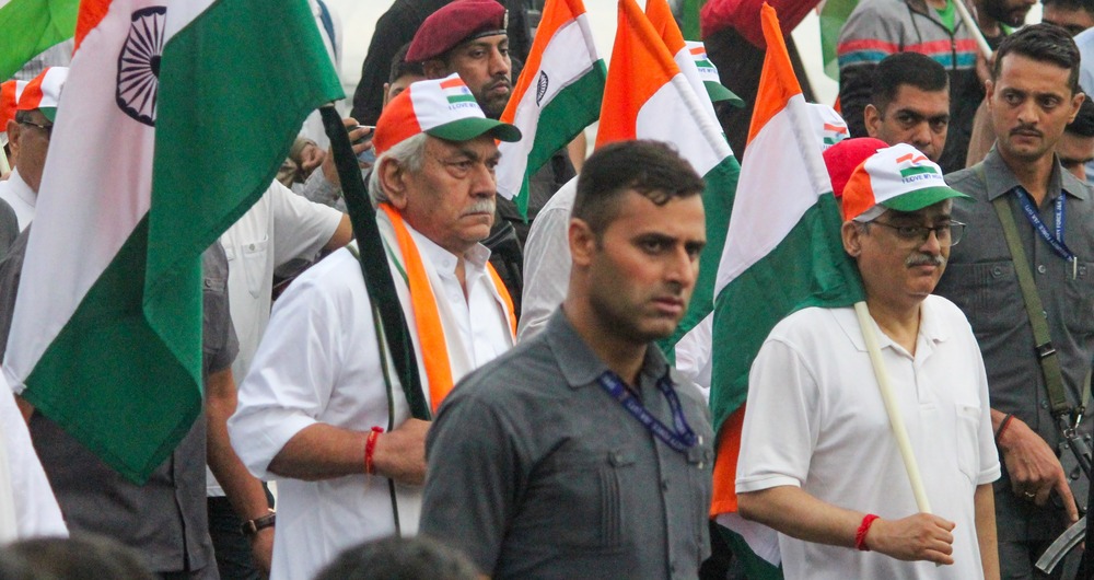 Tiranga rallies held across Kashmir; LG Manoj Sinha says Tricolour flying high as India’s living conscience