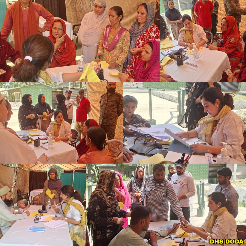 26 RR organises free medical camp at COB Thathri