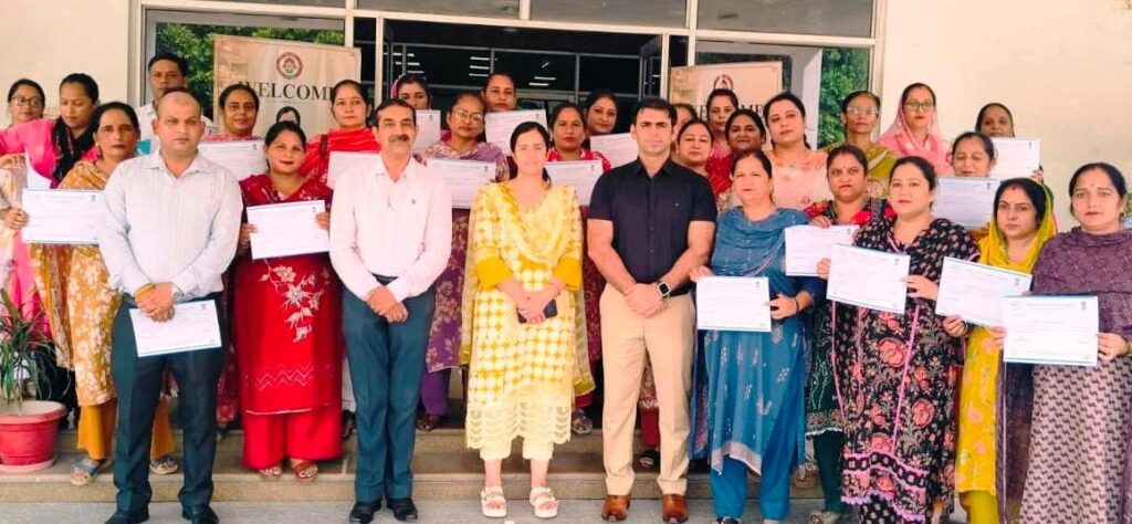 5-day Bakery Training for SHG Women concludes at Samba