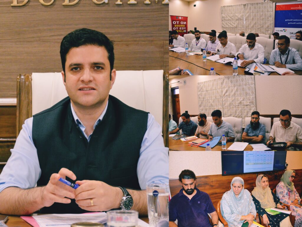 96th DLRC, DCC meeting reviews Banking Performance, Financial Inclusion in Budgam