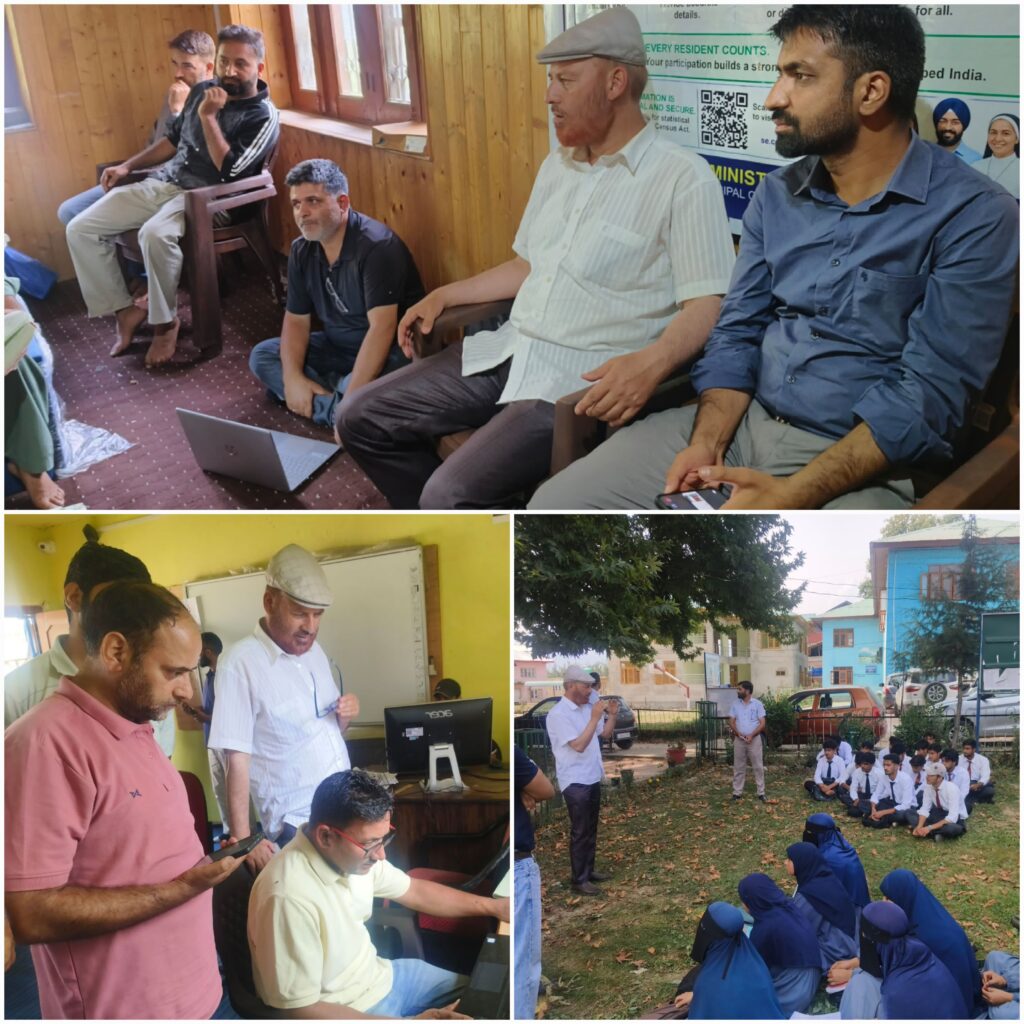 ADC Sopore reviews progress of Agri-Stack Work in several Tehsils