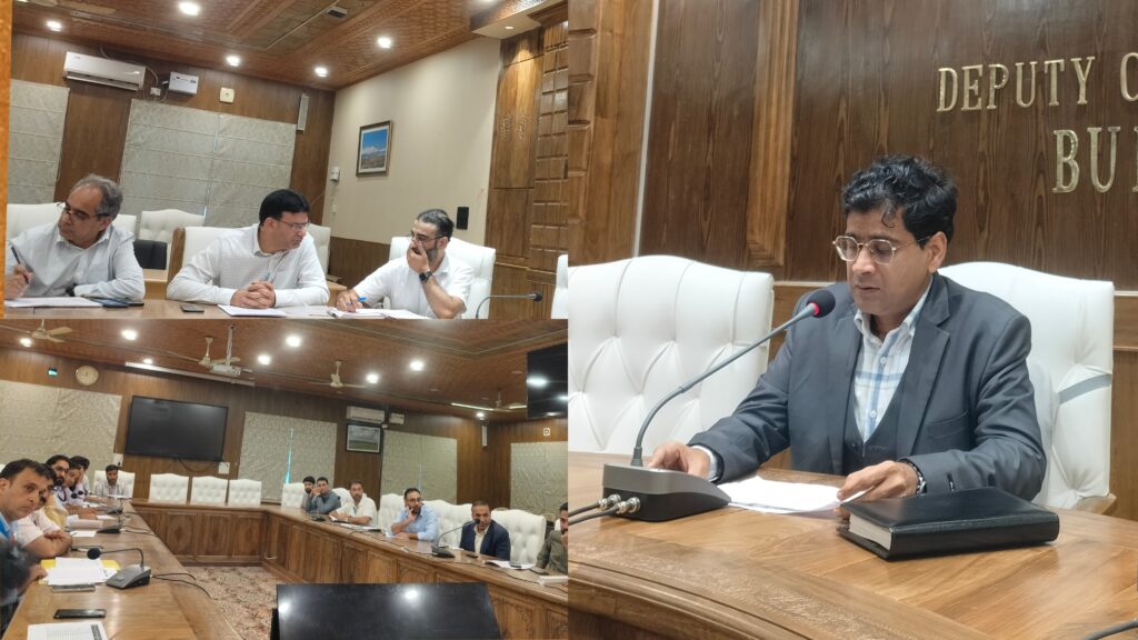 ADDC Budgam reviews Mission YUVA progress, sets targets for early disposal of pending bank cases