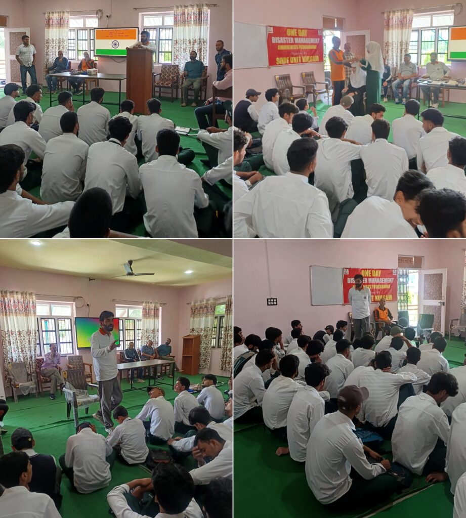 Awareness Programme on Disaster Preparedness held at GHSS Ashmuji