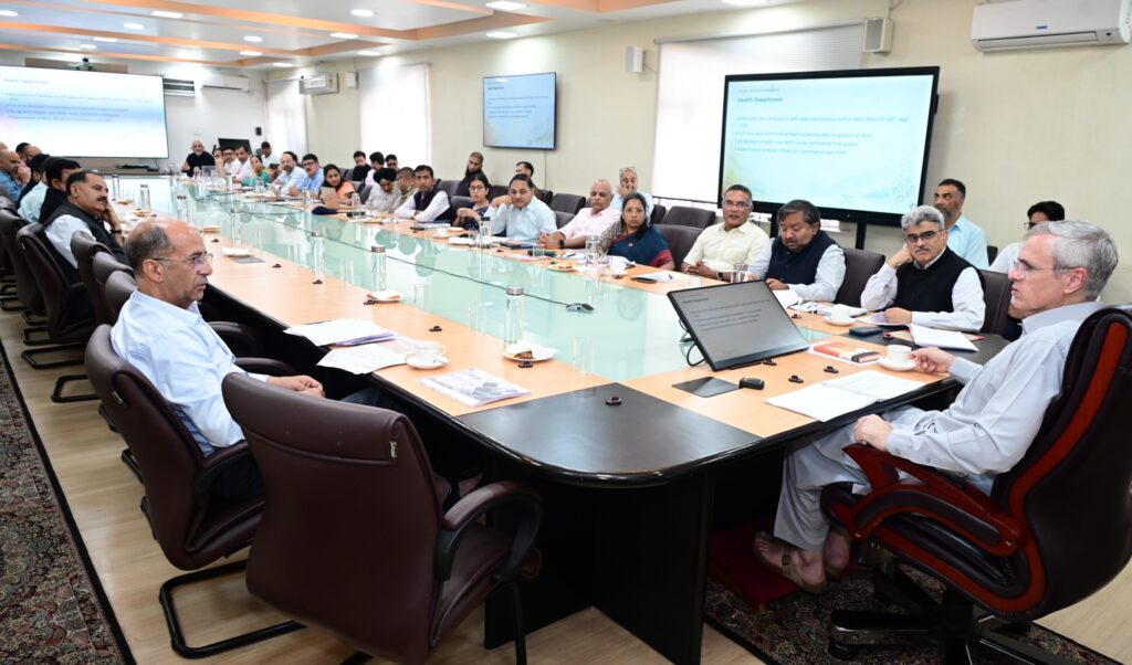 CM Omar Abdullah reviews final preparations for the inaugural International Film Festival of J&K