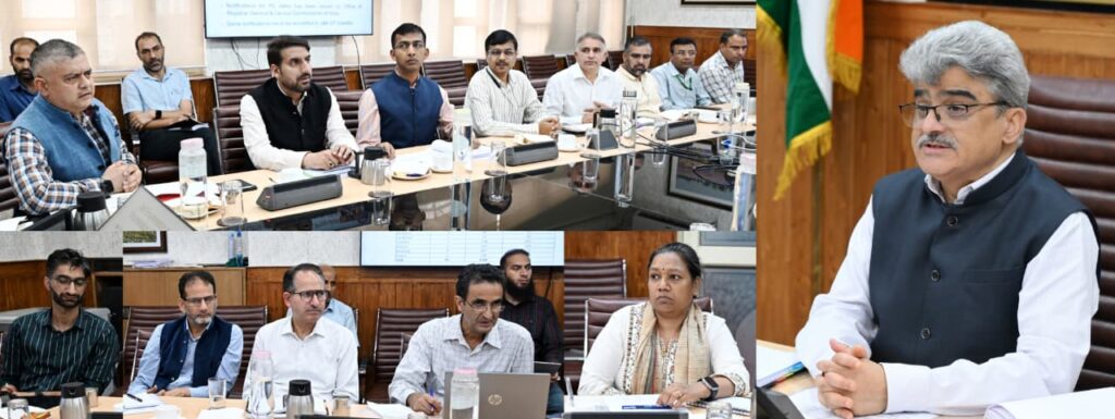 Chief Secretary sets in motion Population Enumeration Phase of Census-2027 in snow-bound areas of J&K