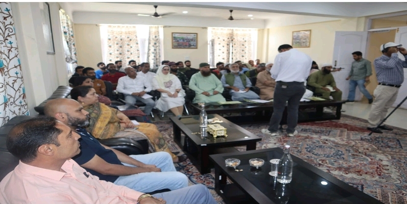 Capacity Building Programme organised for field functionaries of Poshan Project Samba