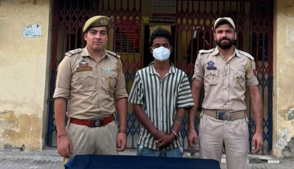 Man held with illegal revolver in Samba