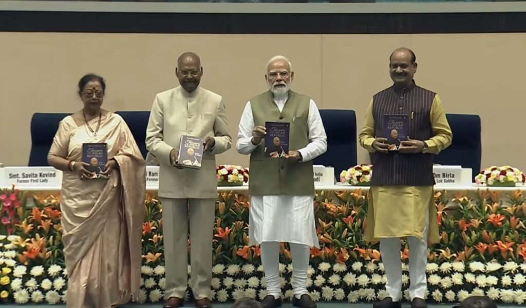 Prime Minister Narendra Modi releases Ram Nath Kovind’s autobiography, recalls former President’s guidance and warmth