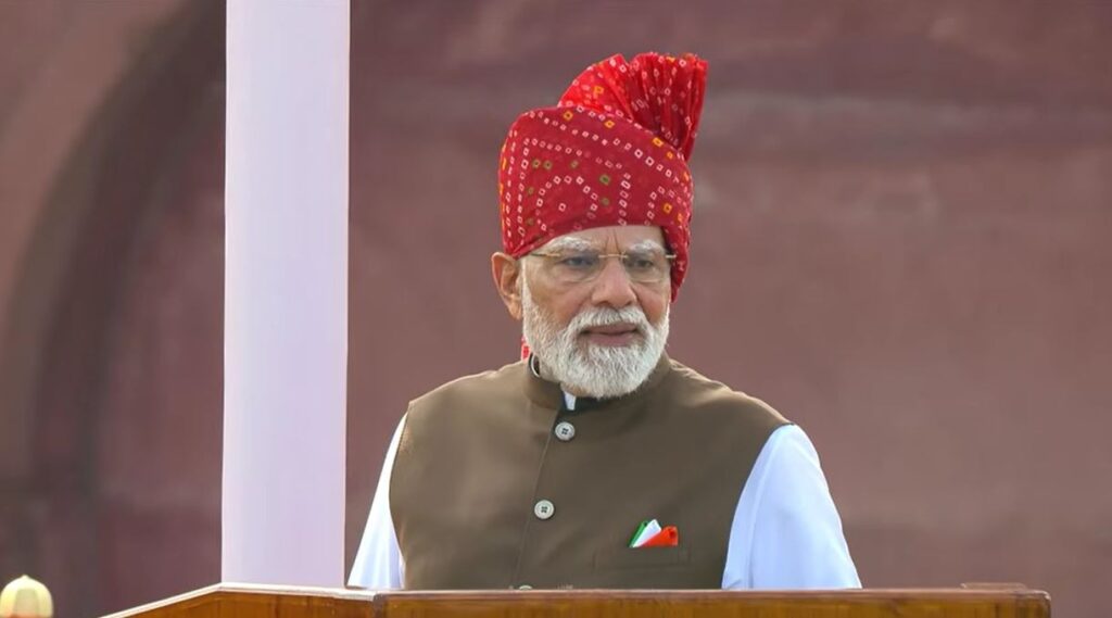 At Red Fort, PM Modi sets target of 100 GW nuclear power, five new reactors