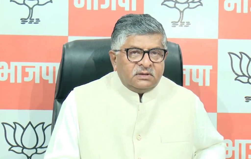 Stop claiming monopoly over freedom movement: BJP leader Ravi Shankar Prasad tells Congress on Vande Mataram ‘insult’
