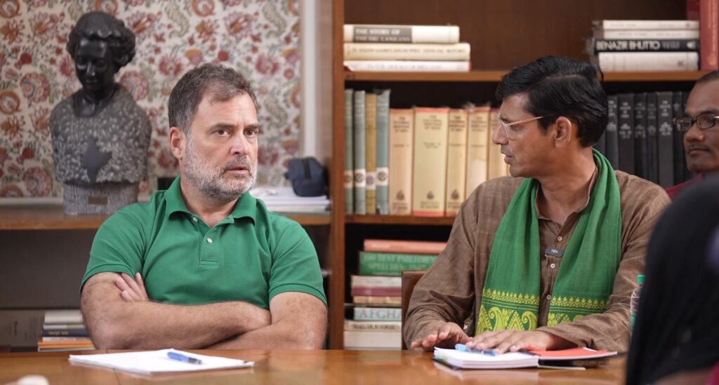 Rahul Gandhi backs tribals protesting Ken-Betwa project, says “Congress and I stand with them”
