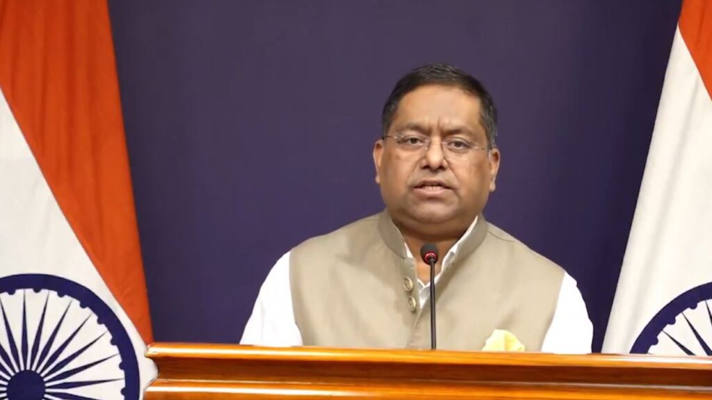 MEA dismisses Pakistan’s “frustration” over US envoy’s remarks; reaffirms J&K is “indivisible” part of India