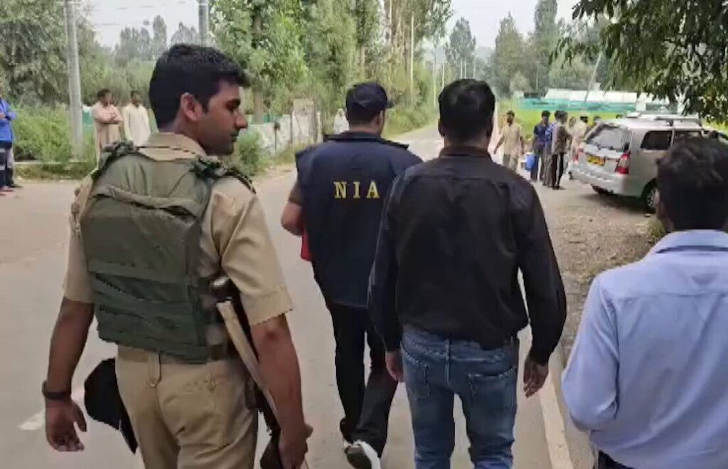 NIA raids 2 locations in Anantnag in terror case