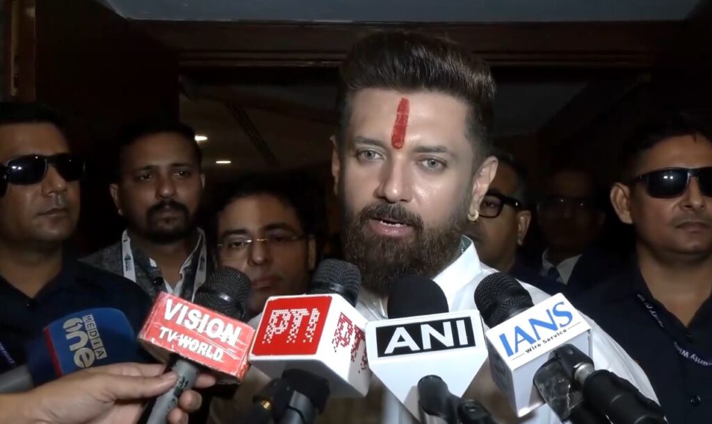Reservation a constitutional right, no power can abolish it: Chirag Paswan