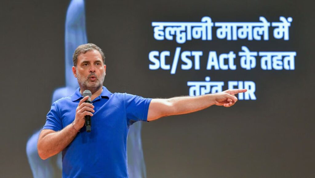 Uttarakhand Police book Rahul Gandhi over remarks on Haldwani ‘purification’ row