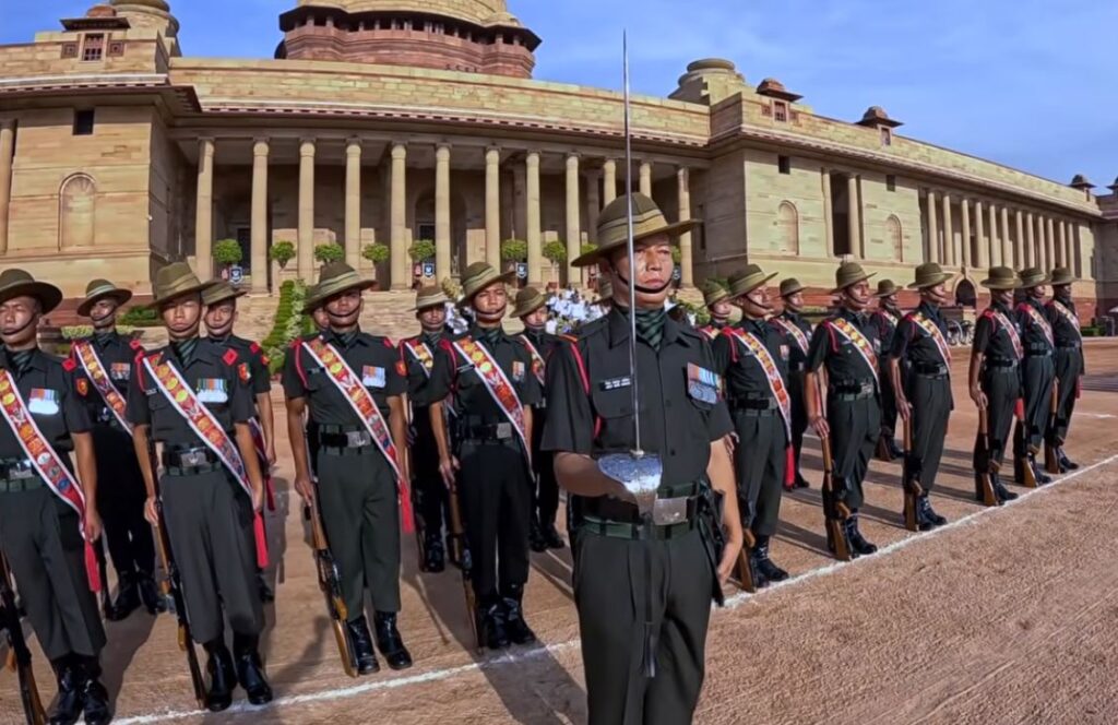 “Showcases India’s rich military traditions”: President Droupadi Murmu on Change of Guard Ceremony
