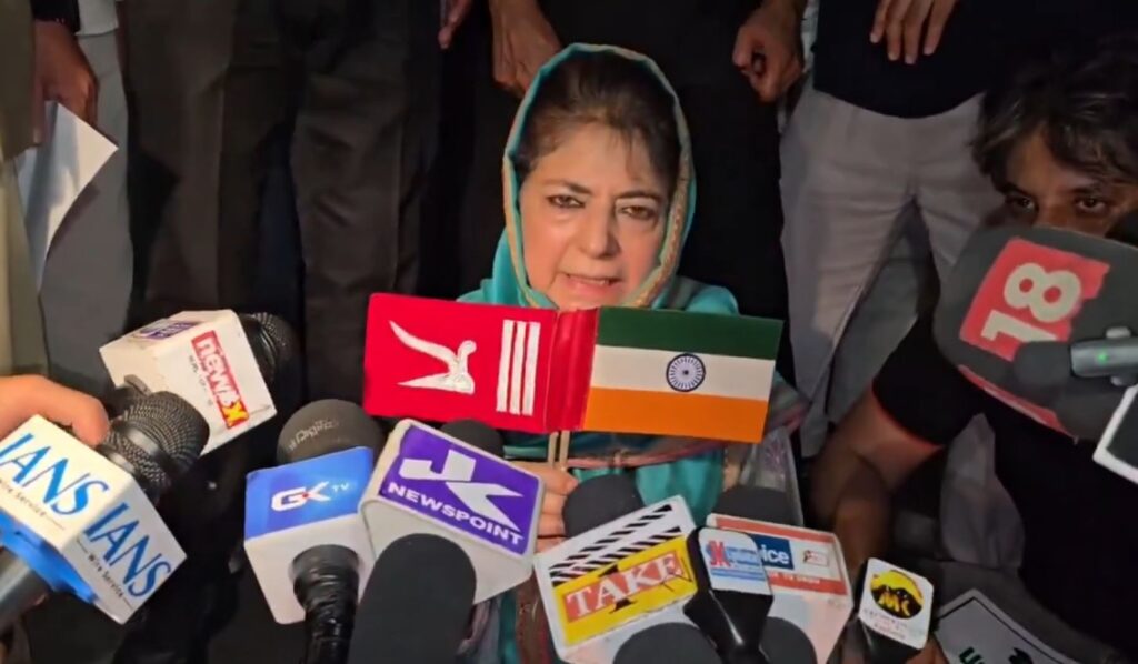 “We will fight for restoration of Articles 370, 35A”: Mehbooba Mufti on eve of seventh anniversary of abrogation