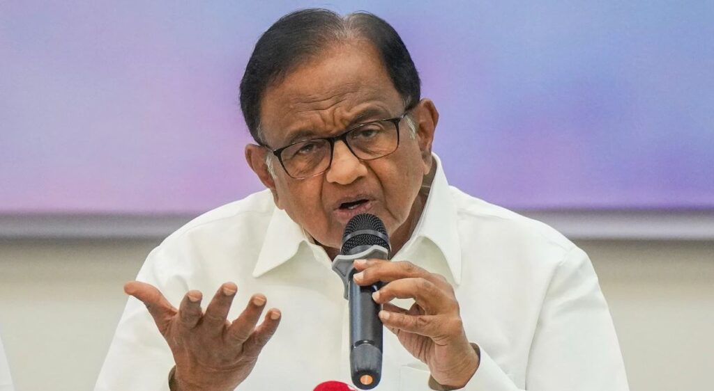 Rajya Sabha MP P Chidambaram calls ONOE Bill ‘constitutional monstrosity’, says Opposition will launch nationwide campaign