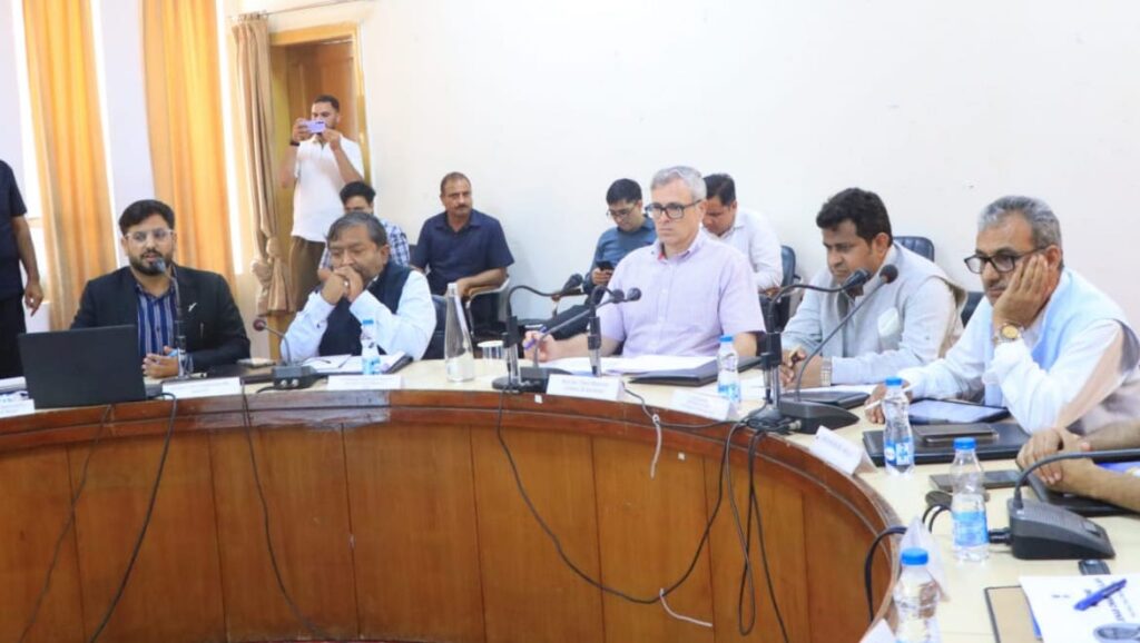 Chief Minister Omar Abdullah assures enhanced relief, rehabilitation during Rajouri post-flood review