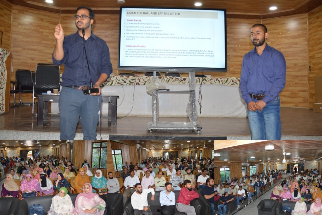 Classes of Joy–TaRL’: Capacity Building Programme for Teachers Continues in Budgam