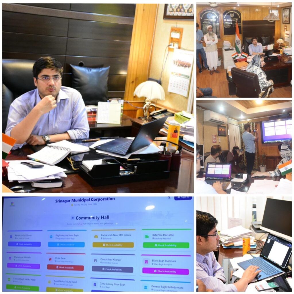 Commissioner SMC launches online Community Hall Booking Portal to strengthen Digital Public Service Delivery