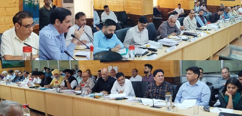 Committee on Public Undertakings reviews performance of JKMSCL